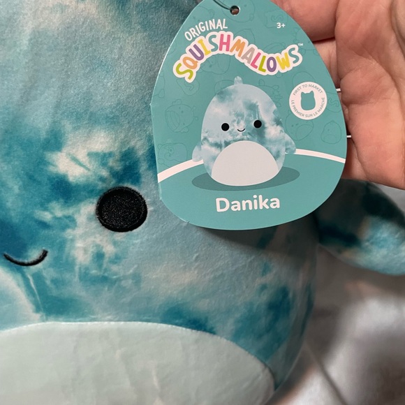 Danika The Dolphin 12” Squishmallow First To Market - Picture 2 of 6